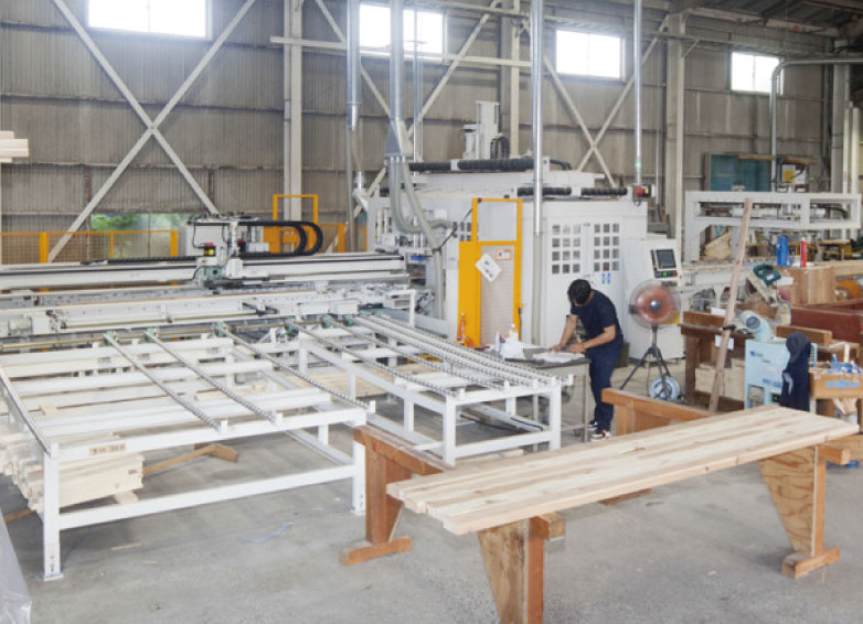 羽柄加工機 2号機（HAF-6KWS）
